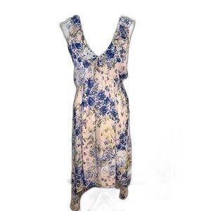 NWOT Nordstrom Leith Floral High-Low Dress Size M